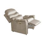 Poltrona Da Mamãe Retrátil E Reclinável Sued Palha