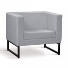 Poltrona Dafne Daf Mobiliário Cinza