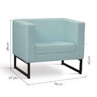 Poltrona Dafne Daf Mobiliário Verde