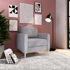 Poltrona Davos Cinza Sofá Go