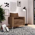 Poltrona Davos Marrom Sofá Go