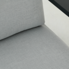 Poltrona para Jardim de Alumínio Athena Cinza 91x95x88cm Naterial