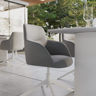 Poltrona para Jardim de Alumínio Neptune Cinza 80x61x61cm Naterial