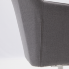 Poltrona para Jardim de Alumínio Neptune Cinza 80x61x61cm Naterial