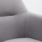 Poltrona para Jardim de Alumínio Neptune Cinza 80x61x61cm Naterial