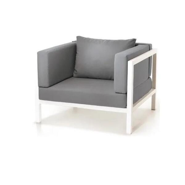 Poltrona De Alumínio Para Jardim Area Externa Interna