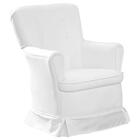 Poltrona De Amamentação Aconchego Fixa Branca