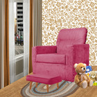 Poltrona De Amamentação Aconchego Nubia Vermelho