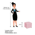 Poltrona De Amamentação Alice Com Balanço E Puff Corano Rosa