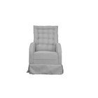 Poltrona De Amamentação Analu Balanço Puff - Blissbaby Veludo