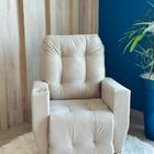 Poltrona De Amamentação Balanço Antonella Puff Begeclaro