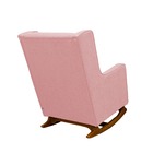 Poltrona De Amamentação Balanço Diana Puff Rose - Blissbaby