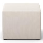 Poltrona De Amamentação Balanço E Puff Lucy P04 Suede Bege -