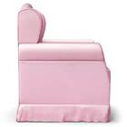 Poltrona De Amamentação Balanço E Puff Lucy Z39 Sintético Ros