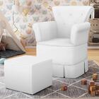 Poltrona De Amamentação Balanço E Puff Sophia P04 Sintético B