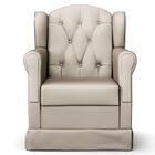 Poltrona De Amamentação Balanço Letícia Sintético Bege - Phoe