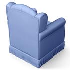 Poltrona De Amamentação Balanço Lucy Z39 Sintético Azul - Mpo