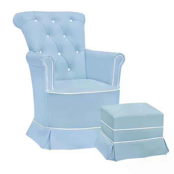 Poltrona De Amamentaçao Balanço Paola Com Puff Ft Milani Store