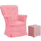 Poltrona De Amamentaçao Balanço Sofia Com Puff Ft Milani Store