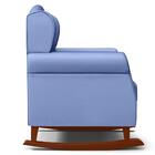 Poltrona De Amamentação Base Madeira Balanço Lucy Z39 Sintéti