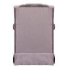 Poltrona De Amamentação Cadeira De Balanço Com Puff Rosa