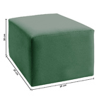 Poltrona De Amamentação Cadeira De Balanço Com Puff Ternura V