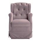 Poltrona De Amamentação Cadeira De Balanço Quarto Bebê Ternur