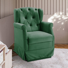 Poltrona De Amamentação Cadeira De Balanço Quarto Bebê Ternur