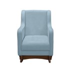 Poltrona De Amamentação Com Balanço Bouclê Com Puff Aquila Pl