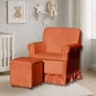 Poltrona De Amamentação Com Balanço Descanso E Puff Lavínia V