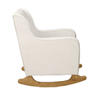 Poltrona De Amamentação Com Balanço E Puff Ariely Bouclê M13