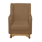 Poltrona De Amamentação Com Balanço E Puff Ariely Bouclê Marr