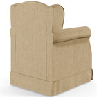 Poltrona De Amamentação Com Balanço E Puff Elisa P02 Linho Be