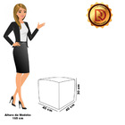 Poltrona De Amamentação Com Balanço E Puff Laura Veludo Base