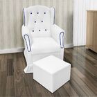 Poltrona De Amamentação Com Balanço E Puff Letícia - Phoenix