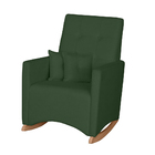 Poltrona De Amamentação Com Balanço E Puff Lizzi Bouclê F06 -