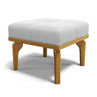 Poltrona De Amamentação Com Balanço E Puff Manu Suede Cinza T