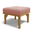 Poltrona De Amamentação Com Balanço E Puff Manu Veludo Base D