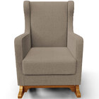 Poltrona De Amamentação Com Balanço E Puff Mavie L02 Bouclê B