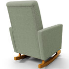 Poltrona De Amamentação Com Balanço E Puff Ravena W01 Bouclê