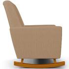 Poltrona De Amamentação Com Balanço E Puff Ravena W01 Linho B