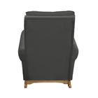 Poltrona De Amamentação Com Balanço E Puff Thaila Veludo Graf