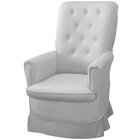 Poltrona De Amamentação Com Balanço Eduarda Corino Branco