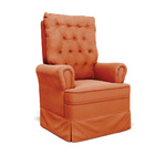 Poltrona De Amamentação Com Balanço Laura Veludo Base De Made