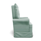 Poltrona De Amamentação Com Balanço Laura Veludo Base De Made