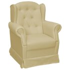 Poltrona De Amamentação Com Balanço Letícia Corino Bege - D'r