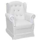 Poltrona De Amamentação Com Balanço Letícia Corino Branco E A