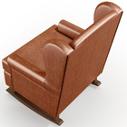 Poltrona De Amamentação Com Balanço Malu Base De Madeira P02