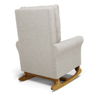 Poltrona De Amamentação Com Balanço Manu Linho Prata Tc180 Ba