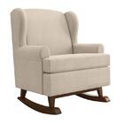 Poltrona De Amamentação Com Balanço Maria Vitória Pé Canoa E